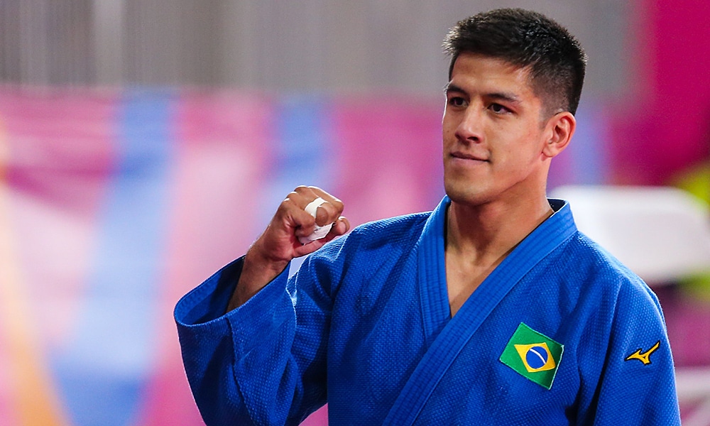 Eduardo Yudy, no judô dos Jogos Pan-Americanos