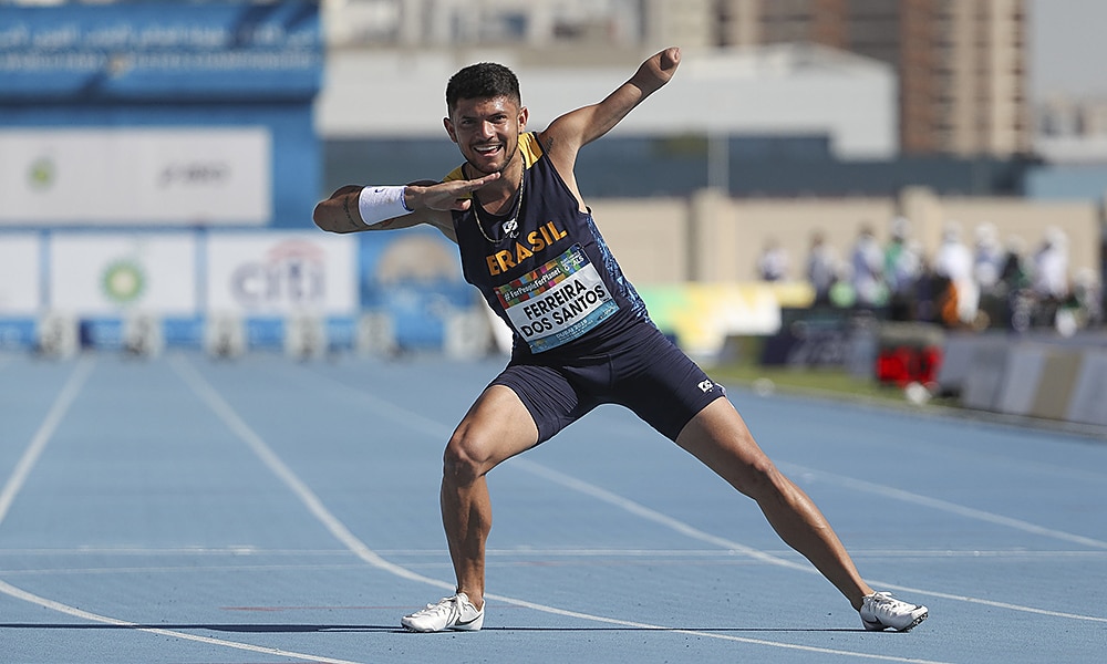 Petrúcio Ferreira no Mundial de Atletismo Paralímpico em Dubai