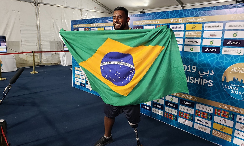 Thiago Paulino, ouro no Mundial de Atletismo Paralmípico de Dubai