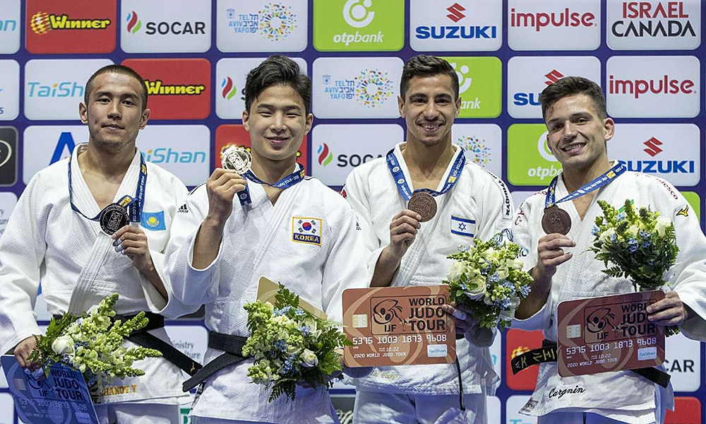 Daniel Cargnin é bronze no Grand Prix de Tel Aviv de judô