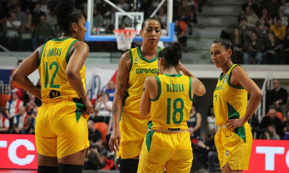 França x Brasil - Pré-Olímpico de basquete feminino