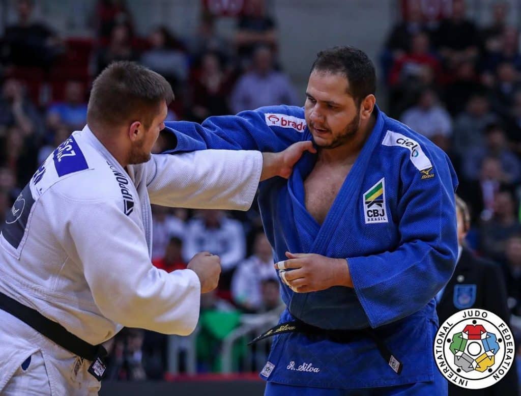 judoca Rafael Silva 'Baby' luta na categoria acima dos 100 kg (Divulgação/IJF)
