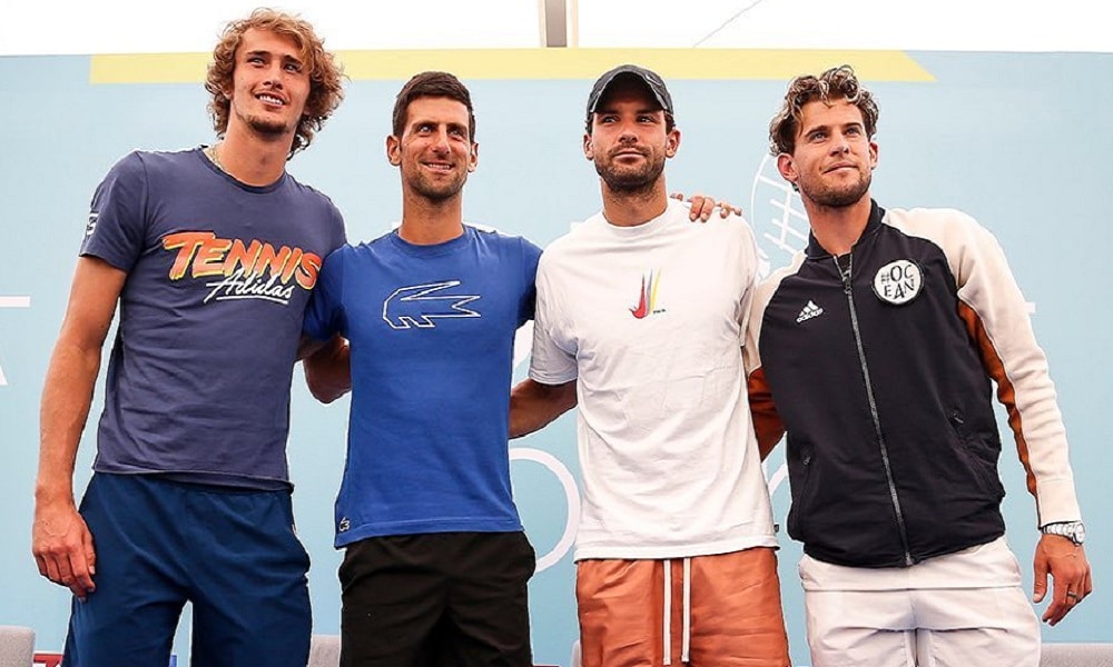 Adria Tour Novak Djokovic datas