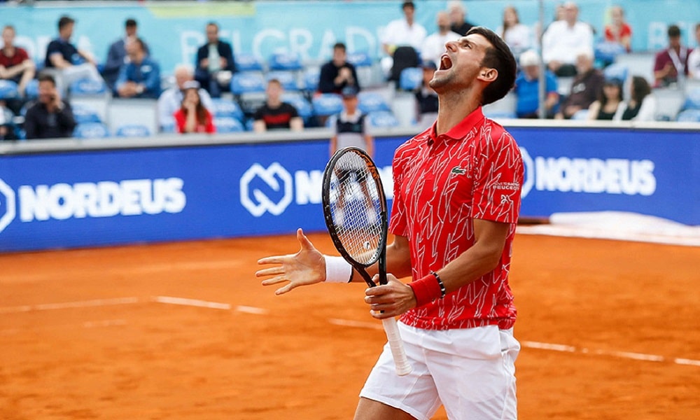 O jogador de basquete da Sérvia Nikola Jankovic testou positivo para o coronavírus dias após ter se encontrado com Novak Djokovic em um evento em Belgrado. Adria Tour