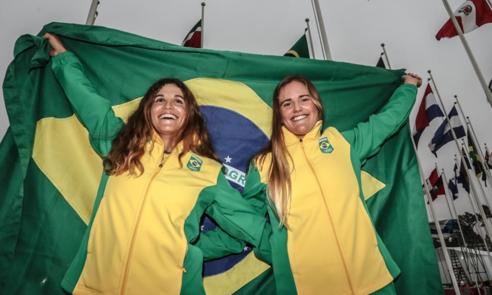 Martine e Kahena Campeãs Olímpicas Vela