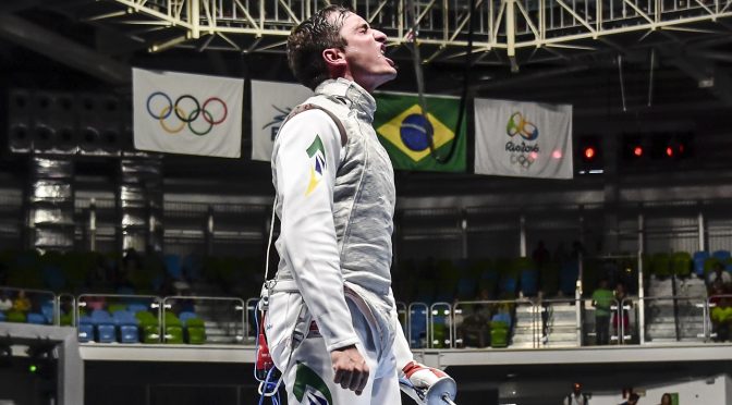 ilustração Challenge Internacional de Florete Masculino lista dos brasileiros classificados para os jogos olímpicos de tóquio-2020