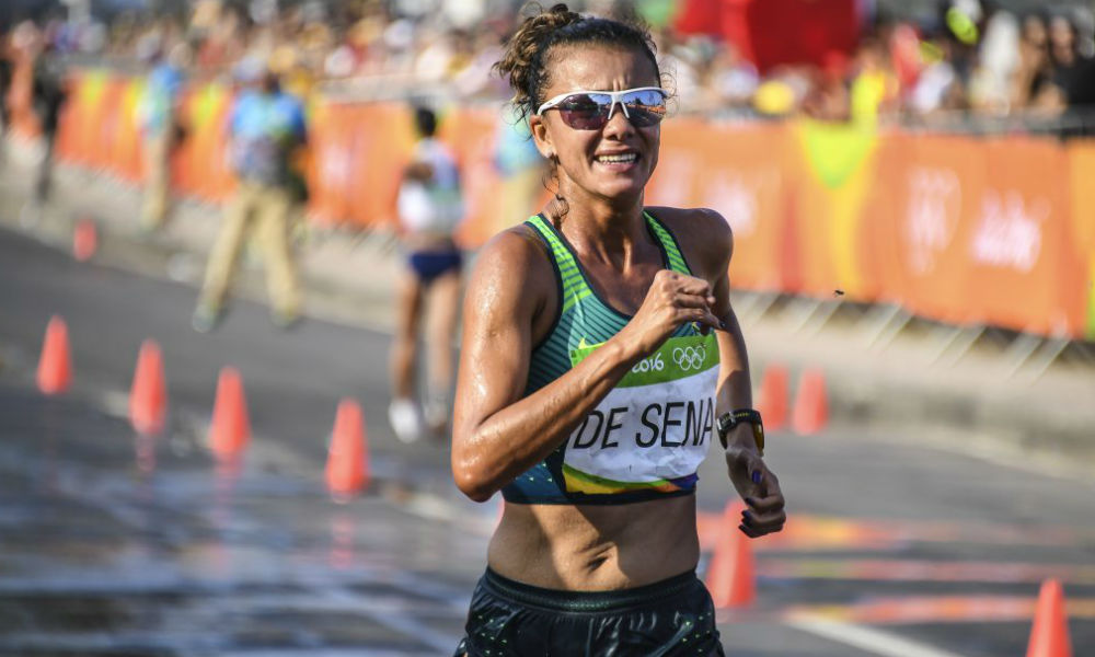 Erica Sena fica em 4º lugar no Mundial de Marcha Atlética