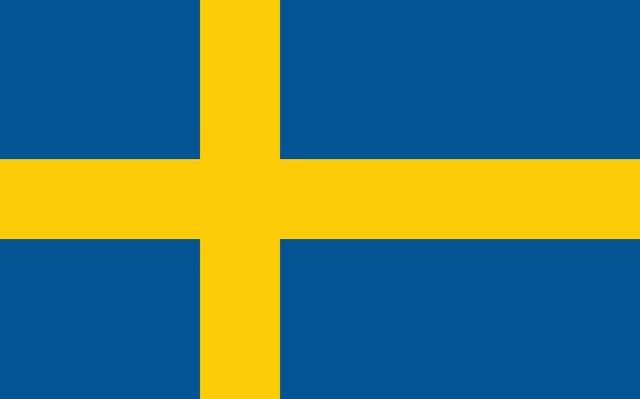 bandeira da suecia