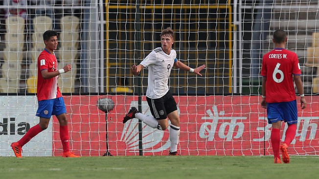 Pelo Grupo C, Alemanha vence Costa Rica no Mundial Sub-17.