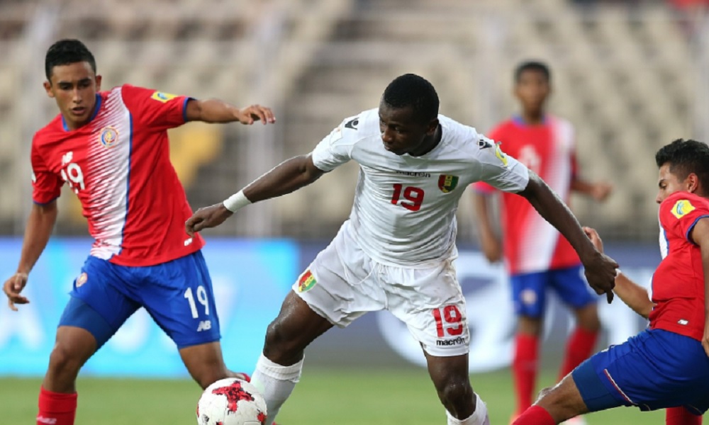 Em jogo equilibrado, Costa Rica e Guiné empatam no Sub-17.