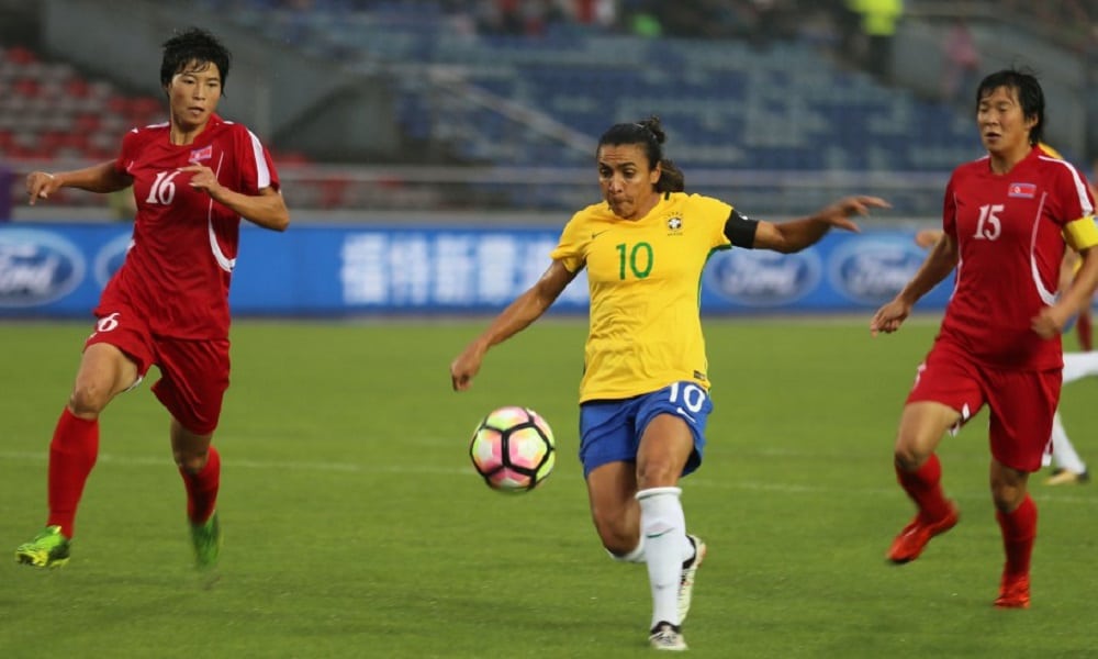 Marta é indicada ao prêmio de melhor do mundo pela Fifa