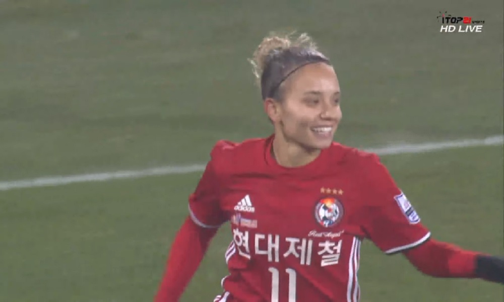 Sem brilho de brasileiras, Red Angels vence no Sul-Coreano