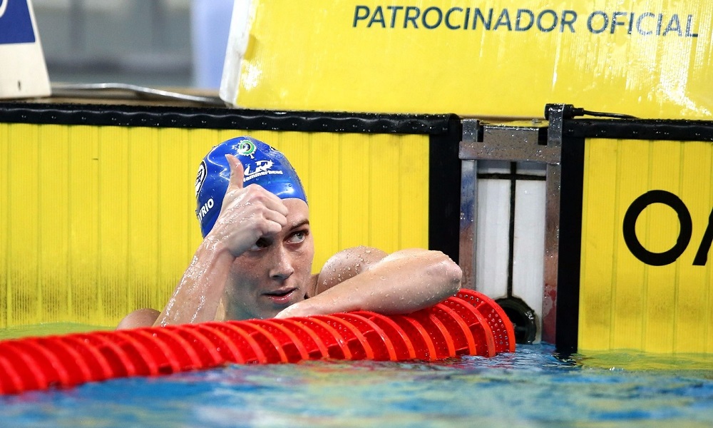 Brasil conquista 12 medalhas no 3º dia do Mundial Militar de natação
