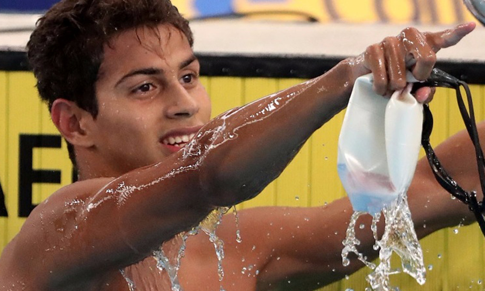 Conheça Guilherme  Costa, atleta da natação que estará nos Jogos Olímpicos de Tóquio 2020 nos 400m livre, 800m livre e nos 1500m livre masculino