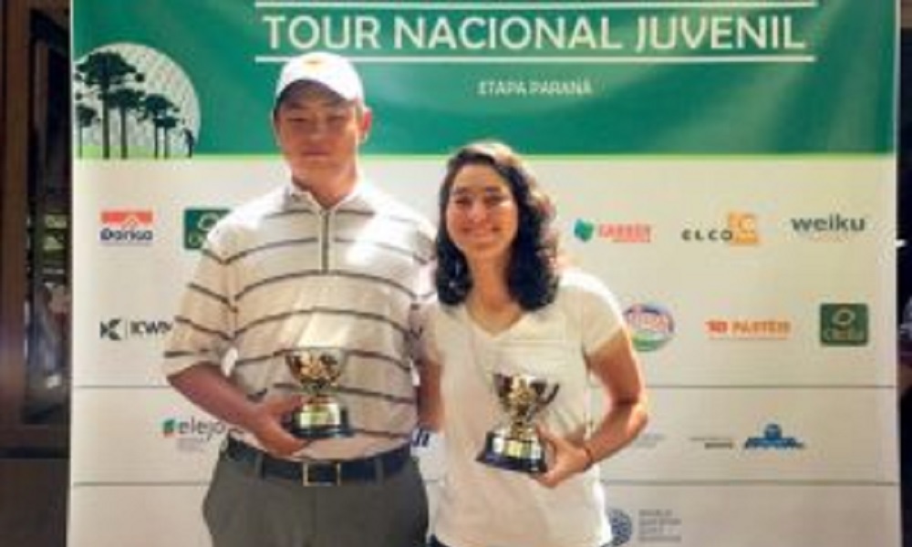 T. Choi e Laura Caetano vencem Tour Nacional Juvenil no Paraná