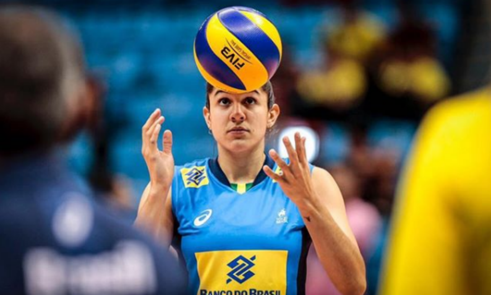 Natália Pereira - seleção brasileira de vôlei - Olimpíada de Tóquio 2020