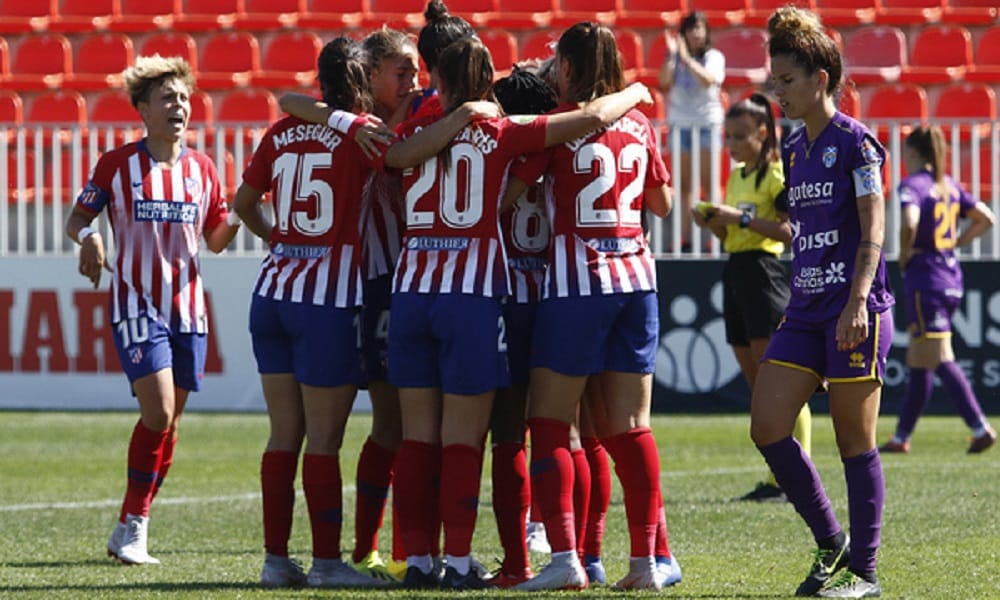 Com gol de Ludmila, Atlético de Madrid vence no Espanhol
