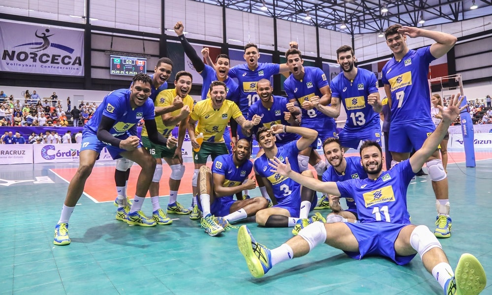 Brasil x Porto Rico - Copa Pan-Americana de vôlei