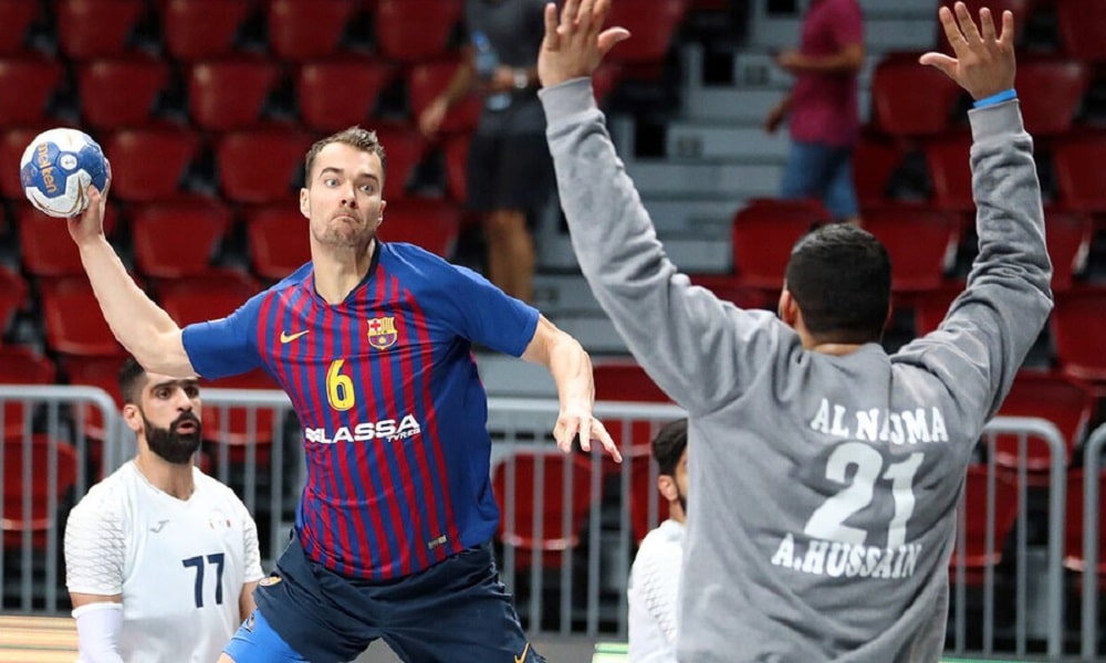 Com Thiagus Petrus, Barcelona vence Al-Najma no Mundial