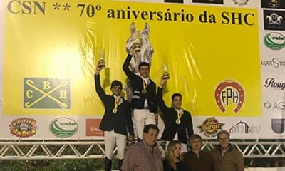 Sergio Marins vence Clássico e Lucio Osório a Copa Ouro