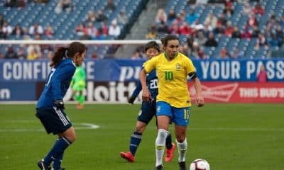 Brasil sofre no 2º tempo e perde para o Japão na She Believes Cup