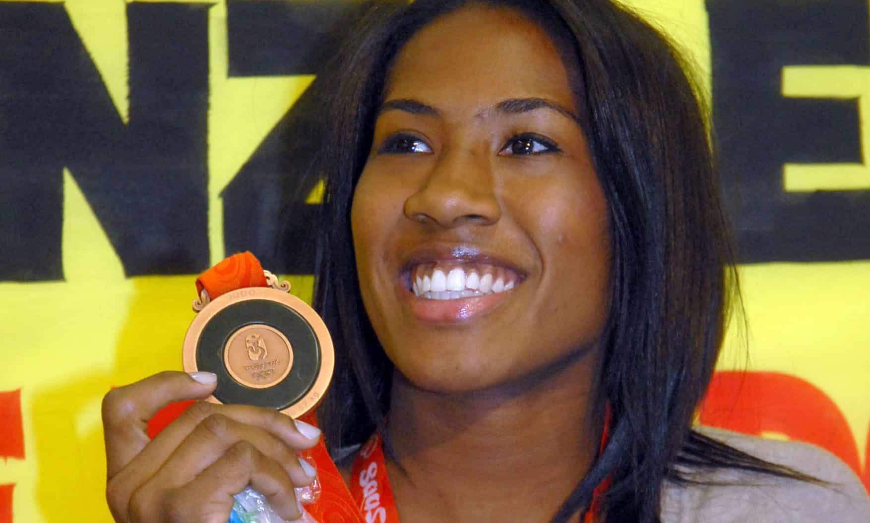 Ketleyn Quadros - Pequim 2008 - Medalha - Judô feminino - Primeira brasileira medalhista individual