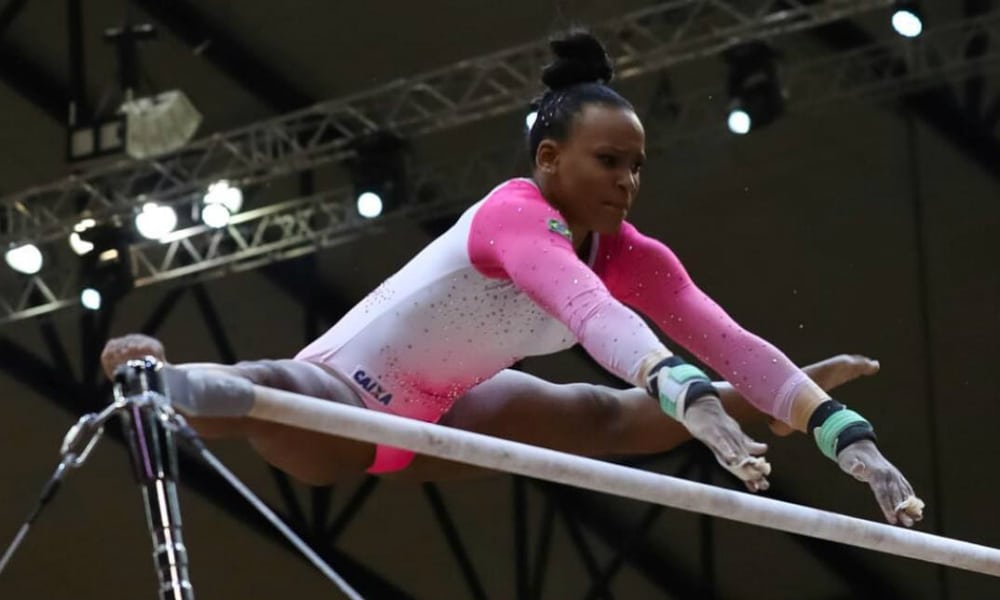 Rebeca-Andrade copa do mundo ginástica baku barras assiméticas tóquio jogos olímpicos