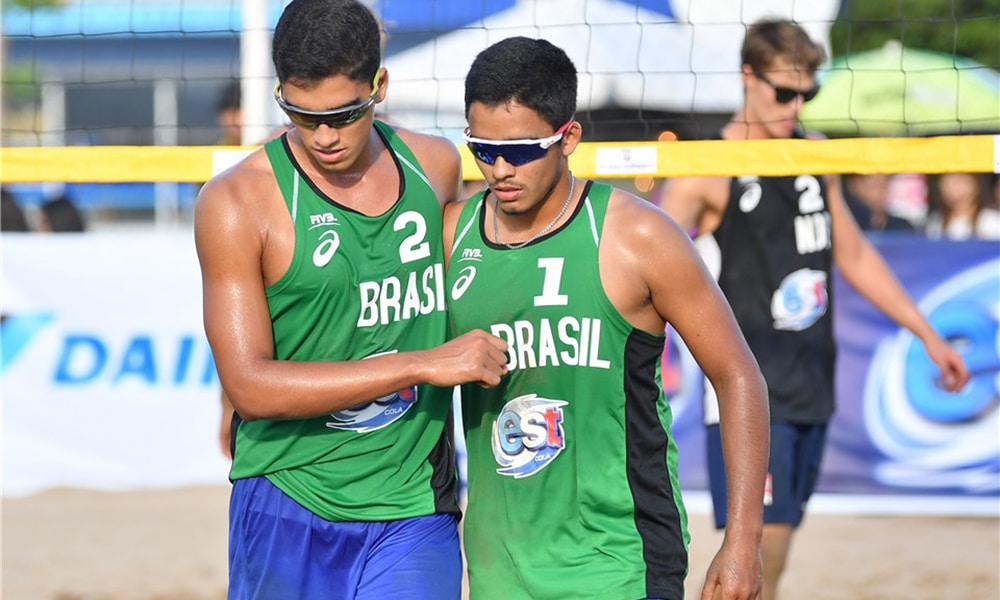 Rafael/Renato vencem no Mundial sub-21 de vôlei de praia