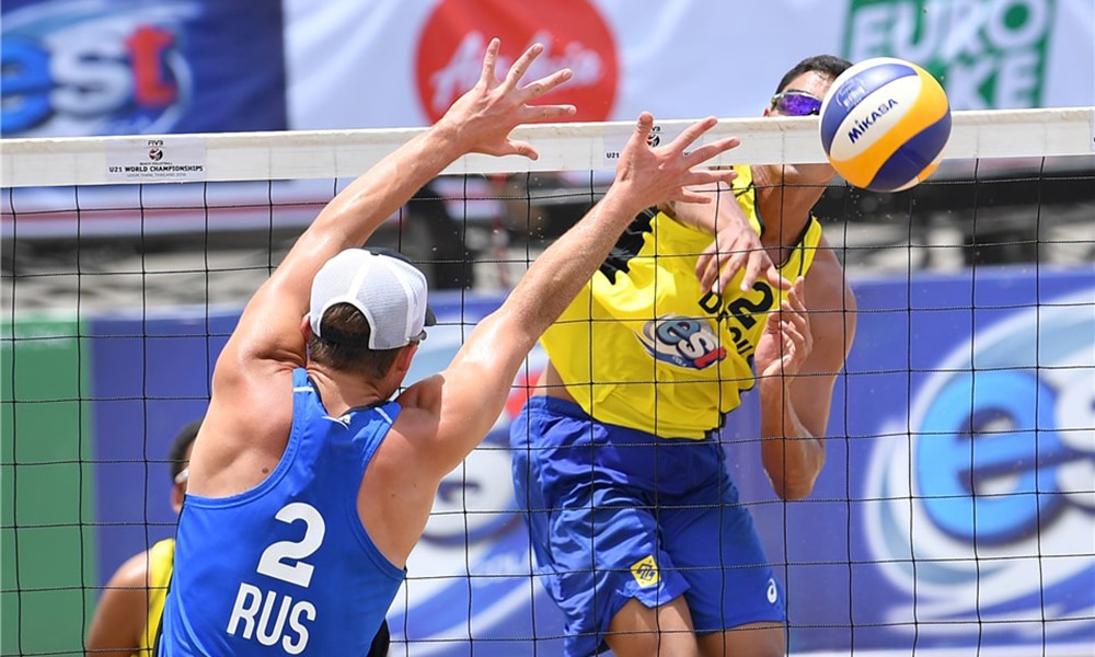 Rafael/Renato vencem no Mundial sub-21 de vôlei de praia