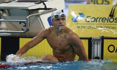 Gabriel Santos - revezamento 4x100m livre masculino - Jogos Olímpicos de Tóquio 2020 - Olimpíada