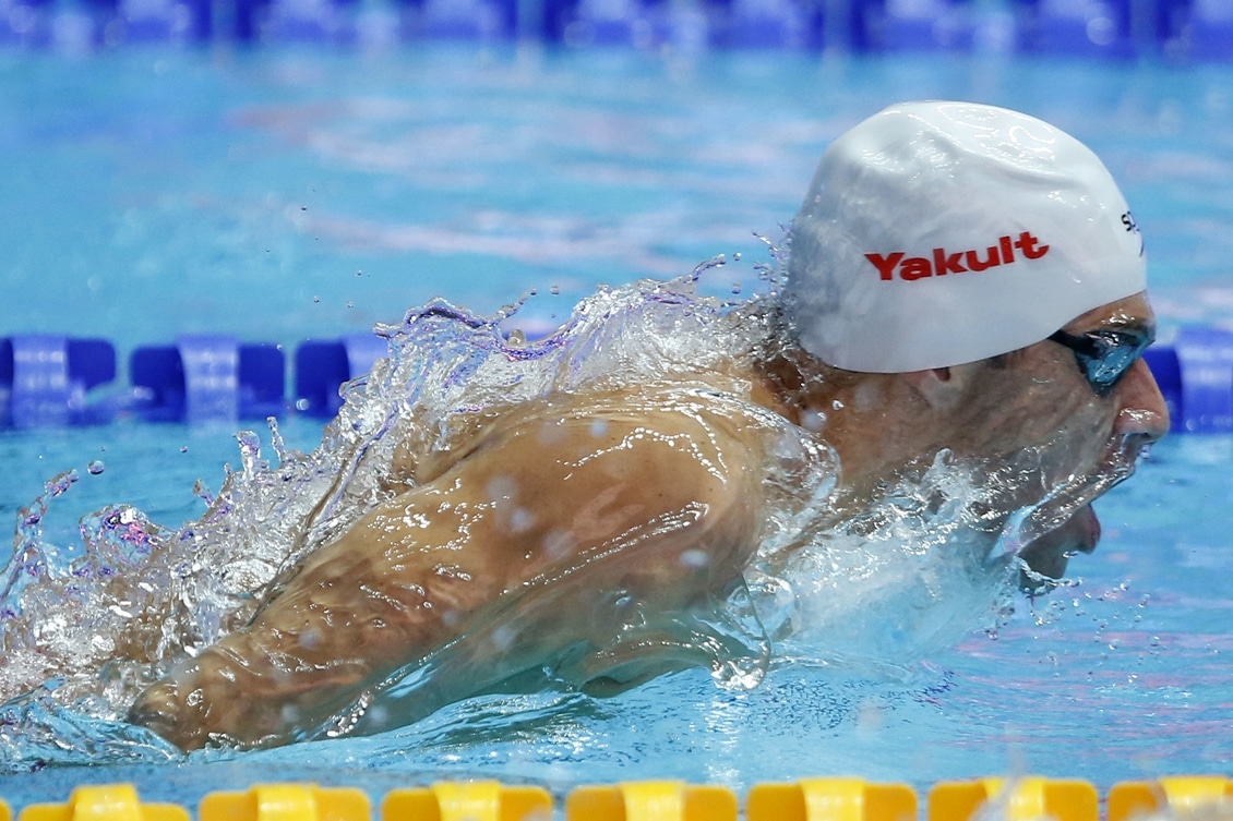 Leonardo de Deus natação bronze 200 m borboleta Mare Nostrum de natação / Jogos Pan-Americanos