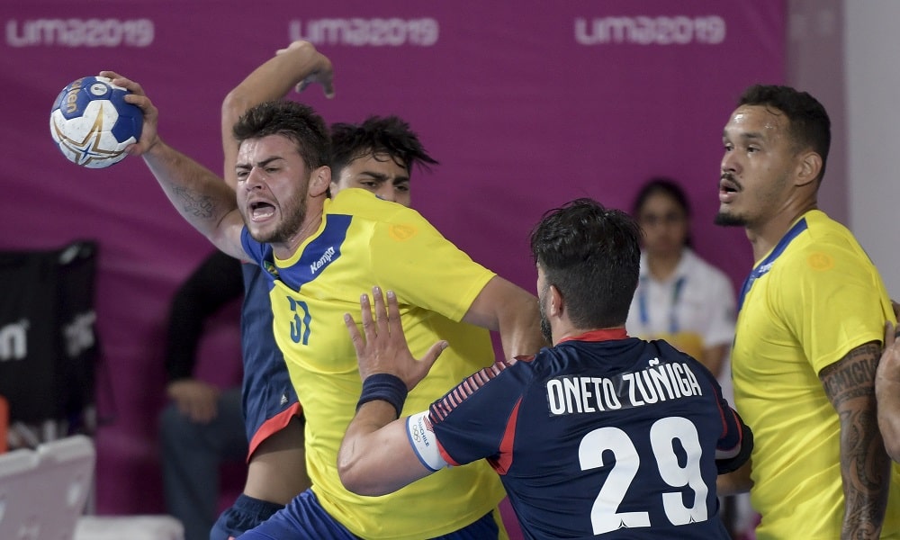 Brasil x Argentina - Campeonato Sul e Centro-Americano de handebol masculino 2020