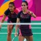 Jaqueline e Samia Lima badminton