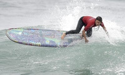 Chloé Calmon, do surfe, nos Jogos Pan-Americanos
