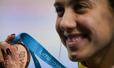 Larissa Oliveira, natação, nos Jogos Pan-Americanos
