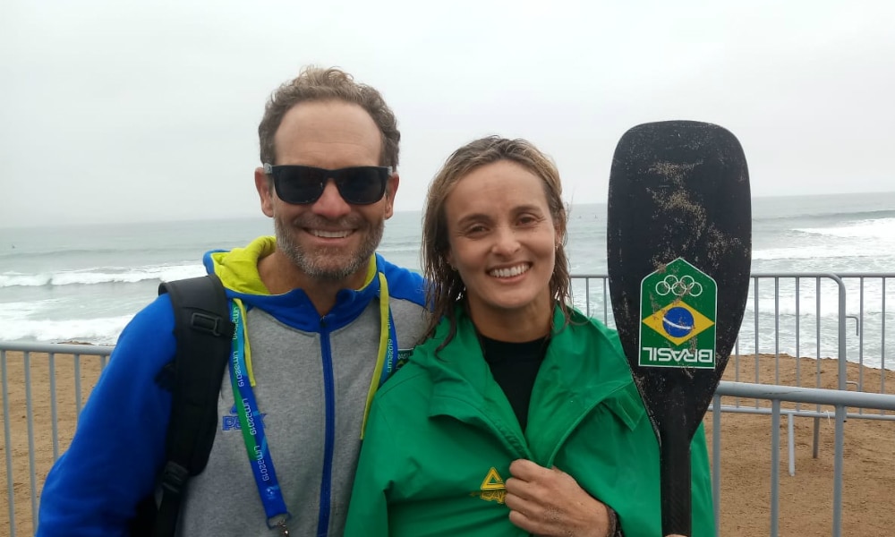 Lena Ribeiro, do surfe, nos Jogos Pan-americanos