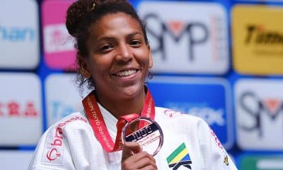 Rafaela Silva é bronze no Mundial de Judô em Tóquio