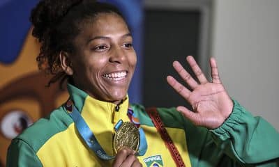 Rafaela Silva no judô dos Jogos Pan-Americanos