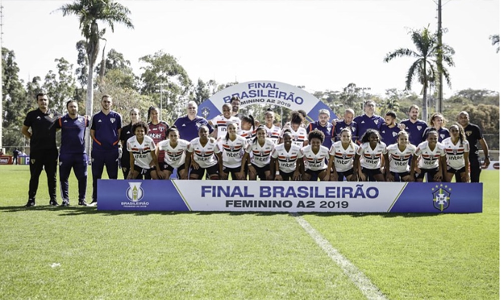 São Paulo campeão Brasileiro A2 de futebol feminino