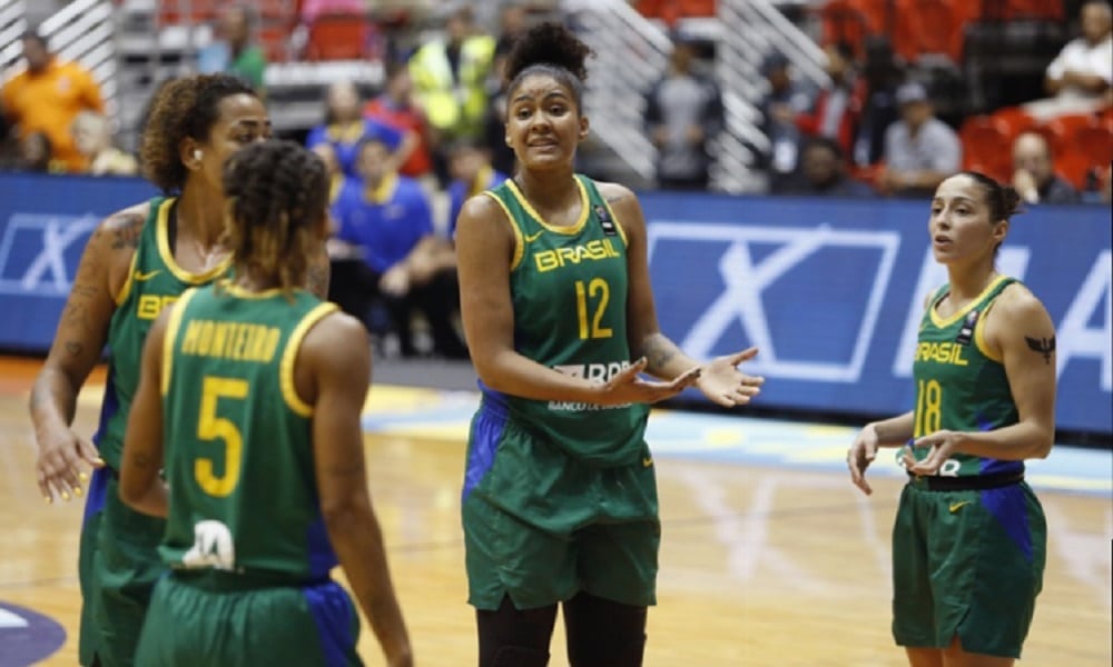 Brasil desafia Porto Rico pela medalha de bronze na AmeriCup basquete feminino