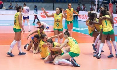 Seleção brasileira de vôlei feminino vence no Mundial Sub-18