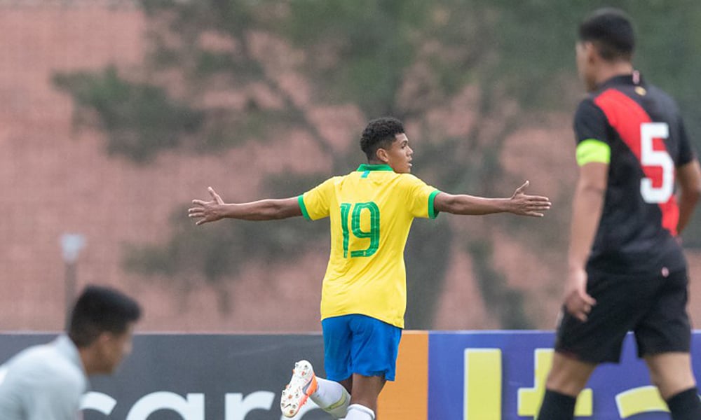 Mateus Lima, da seleção brasileira sub-15