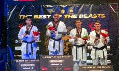 Maicon Andrade é campeão do GP de Sofia de taekwondo, na Bulgária