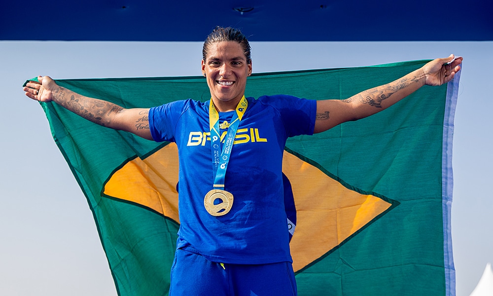Ana Marcela Cunha campeã dos Jogos Mundiais da Praia