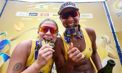 Ana Patrícia e Rebecca campeãs da etapa de Cuiabá do Circuito Brasileiro de vôlei de praia