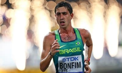 Caio Bonfim, no Mundial de Atletismo - Marcha Atletica
