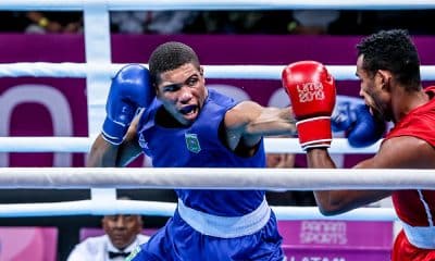 Hebert Conceição disputará a categoria médio (até 75kg) no boxe masculino nos Jogos Olímpicos de. Tóquio 2020