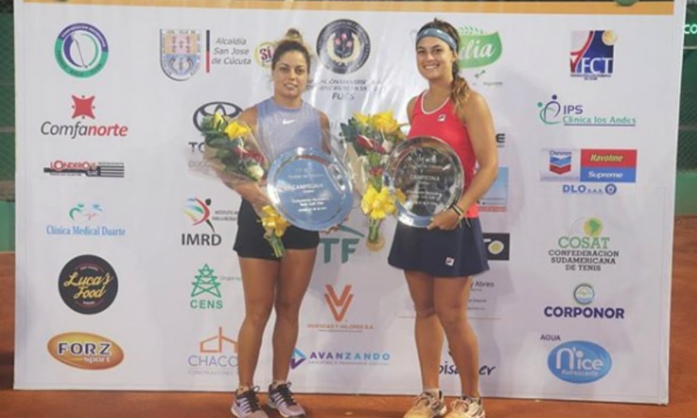 Carolina Meligeni é campeã de duplas do ITF de Cucuta, Colômbia