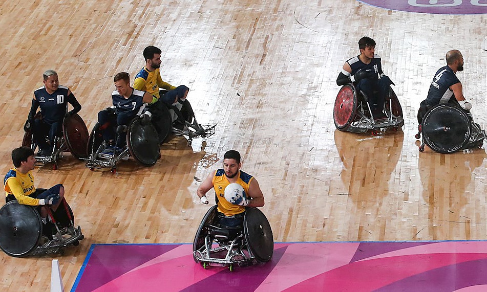 Seleção brasileira de rúgbi em cadeira de rodas nos Jogos Parapan-americanos