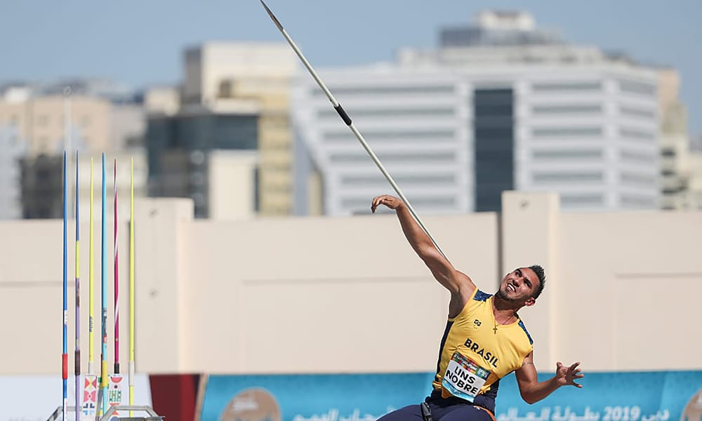 Cícero Valdiran é ouro no Mundial de Atletismo Paralímpico em Dubai